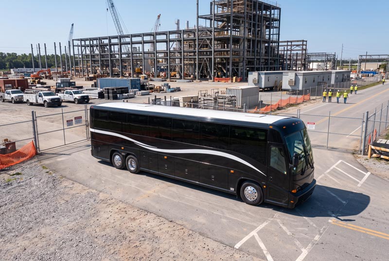 Construction Site Shuttle Bus Rentals in Rio Rancho, NM