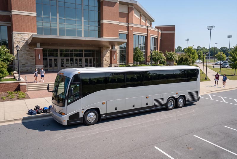 Sports Team Charter Bus Rentals in Rio Rancho, NM